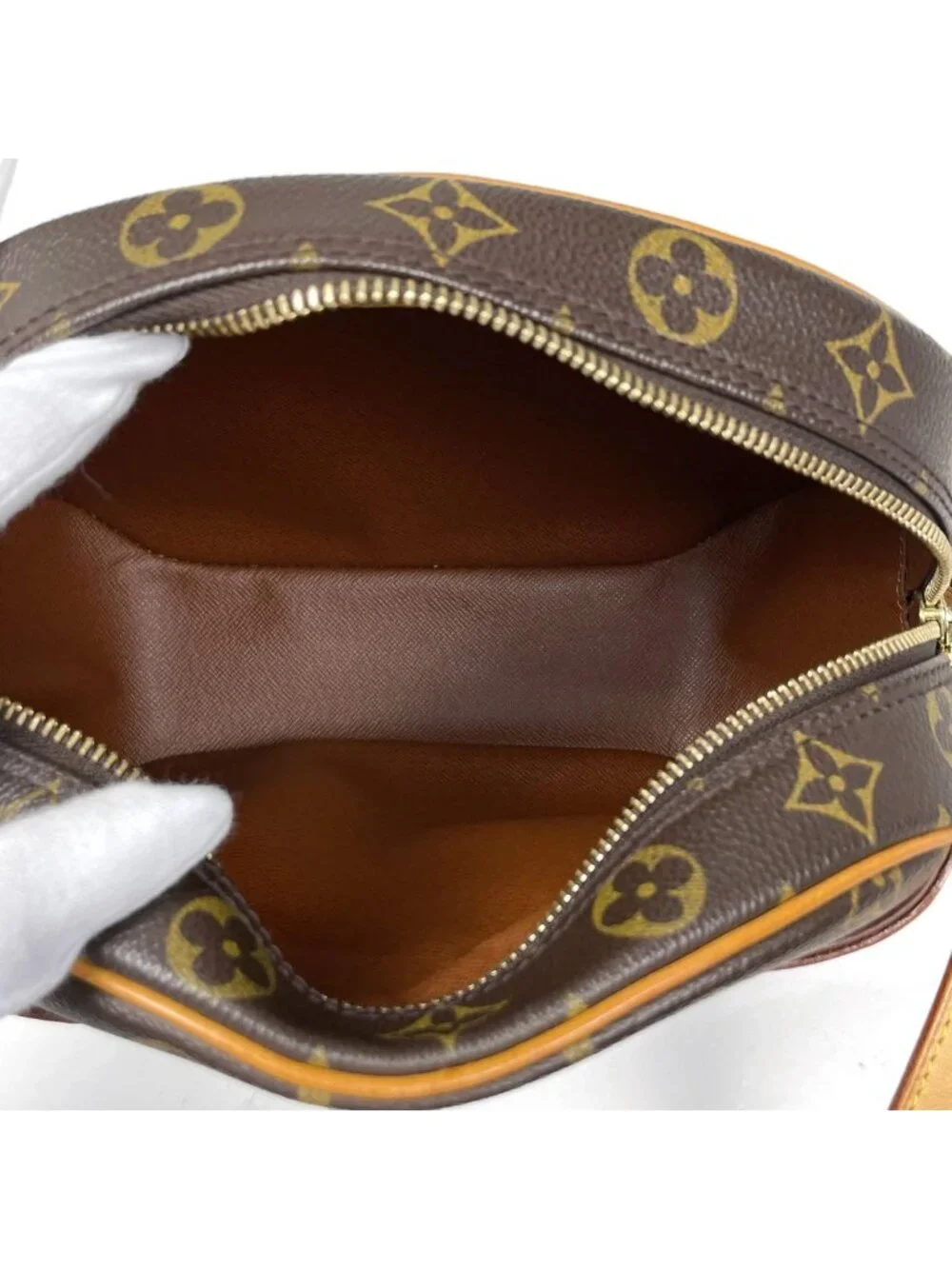 Louis Vuitton Shoulder Bag Monogram Brown
